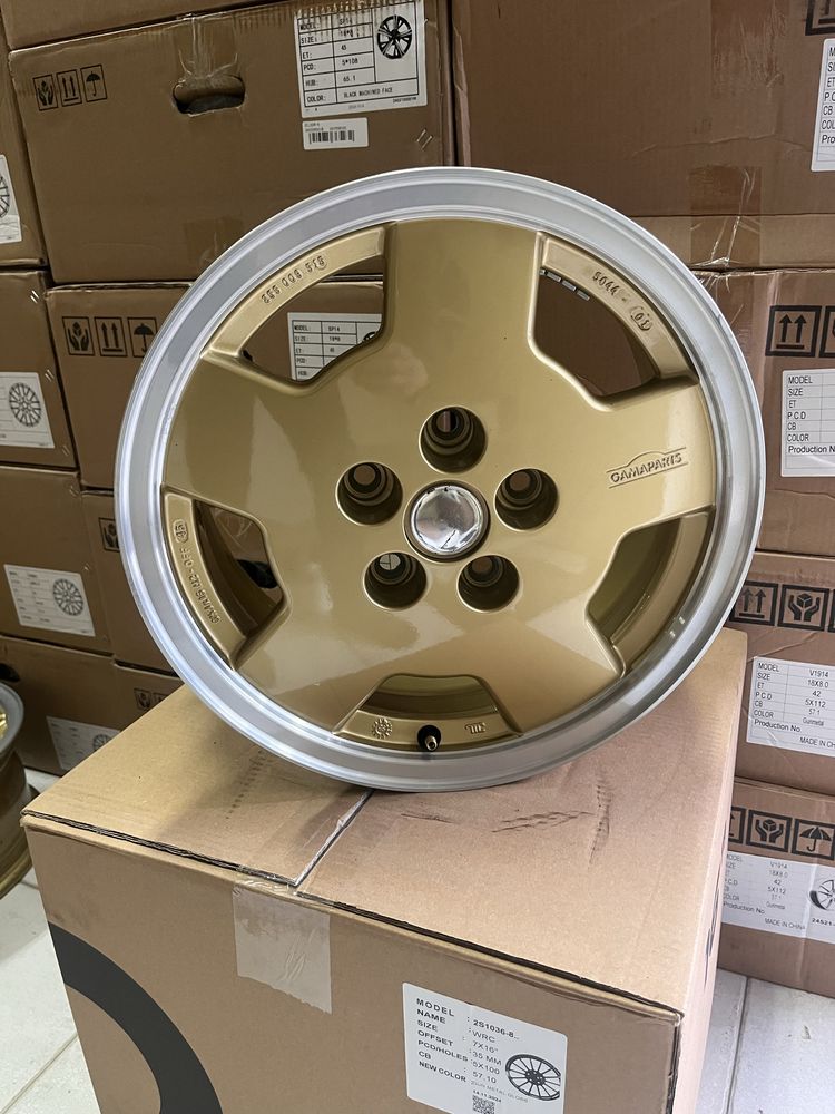 Jantes 15” 5x112 C/aba Compativeis vw caddy mercedes 190 w124
