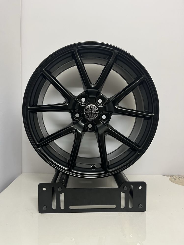 Jantes 18” 5x114.3 Novas Compativeis Tesla Model 3 Model Y Juniper Preto Matte